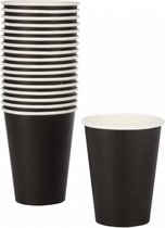 Gobelets en Carton 70,3 mm 180 ml 7 oz Vendingcup Zwart 200 pièces - gobelets en papier jetables - gobelets à boissons - respectueux de l'environnement