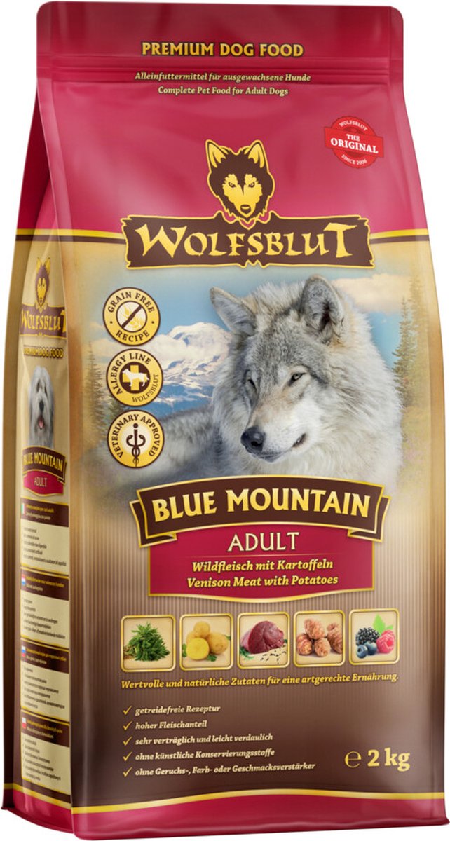 Wolfsblut Wolfsblut Blue Mountain Adult 2 kg