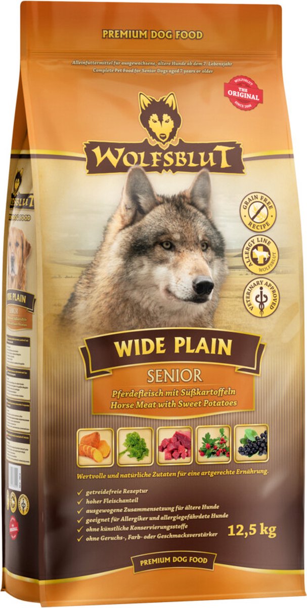 Wolfsblut Wolfsblut Wide Plain Senior 12,5 kg