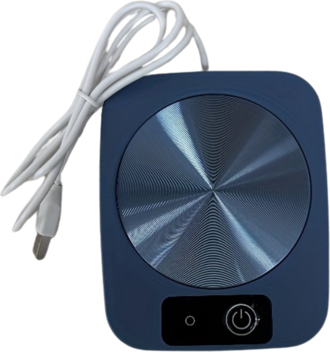 Livano Cup Warmer - Mok Warmer - Mug Warmer - Koffie Warmer - Verwarmde Onderzetter - Koffie Warmhouder - Koffiekop Verwarmer - Kop Warmer - USB - Kopjes - Blauw