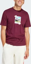 adidas Sportswear All Day I Dream About... Graphic T-shirt - Heren - Bordeaux- L