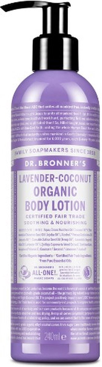 Dr. Bronner's Melk Lavender Coconut Organic Body Lotion