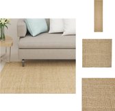 vidaXL Sisal Vloerkleed - 80x300 cm - 100% sisal - Anti-slip - Vloerkleed