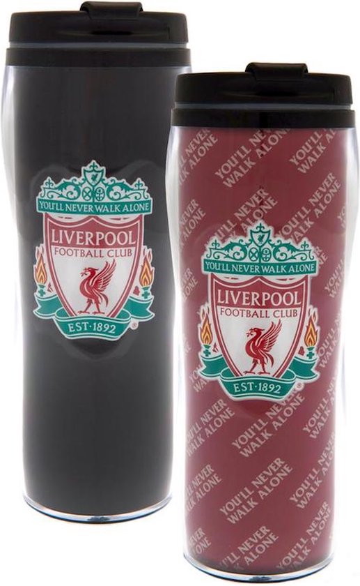 Liverpool Heat Changing Travel Mug - Mok/Tas