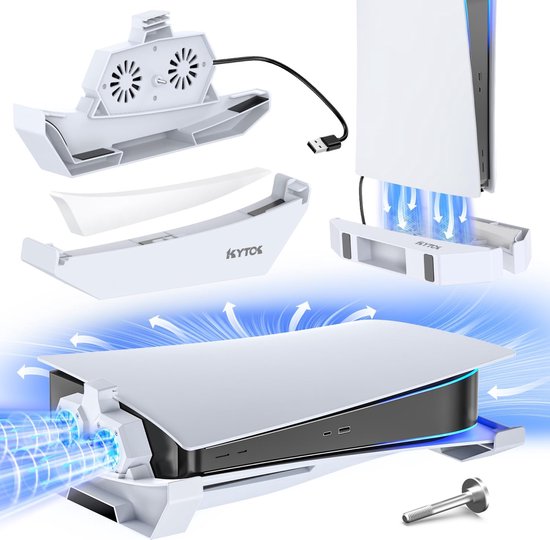 Support de Ventilateur de Refroidissement pour PS5 Slim Disc