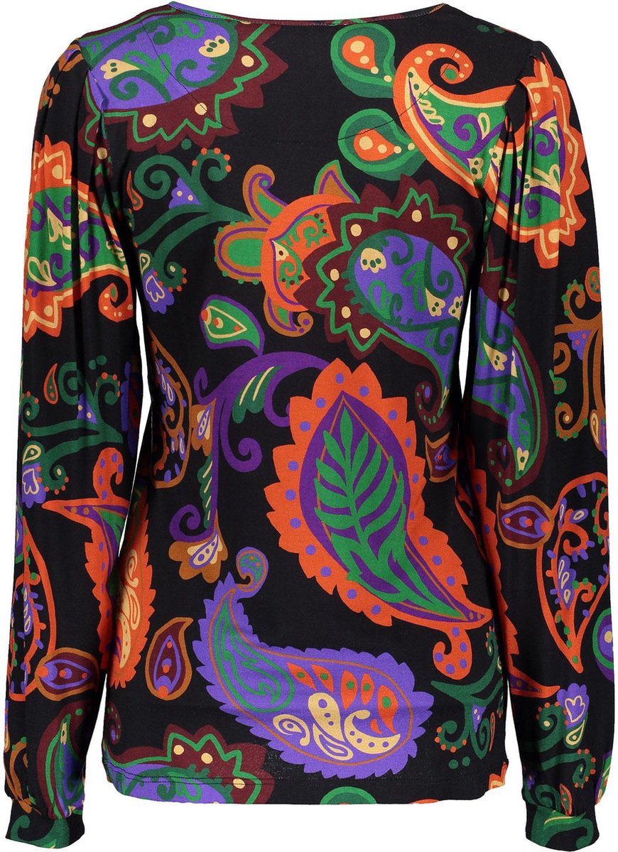 GEISHA - Bloes - Maat XS - Vrouwen - 000999 black - Viscose