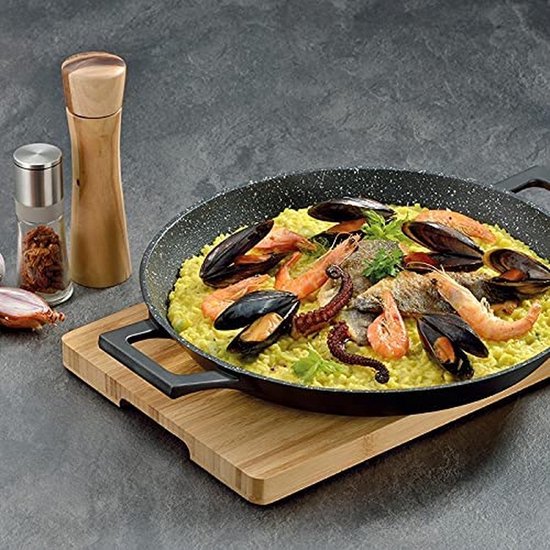 Royalty Line® MP40M Paellapan Inductie Paella Pan Ø 40 cm Met