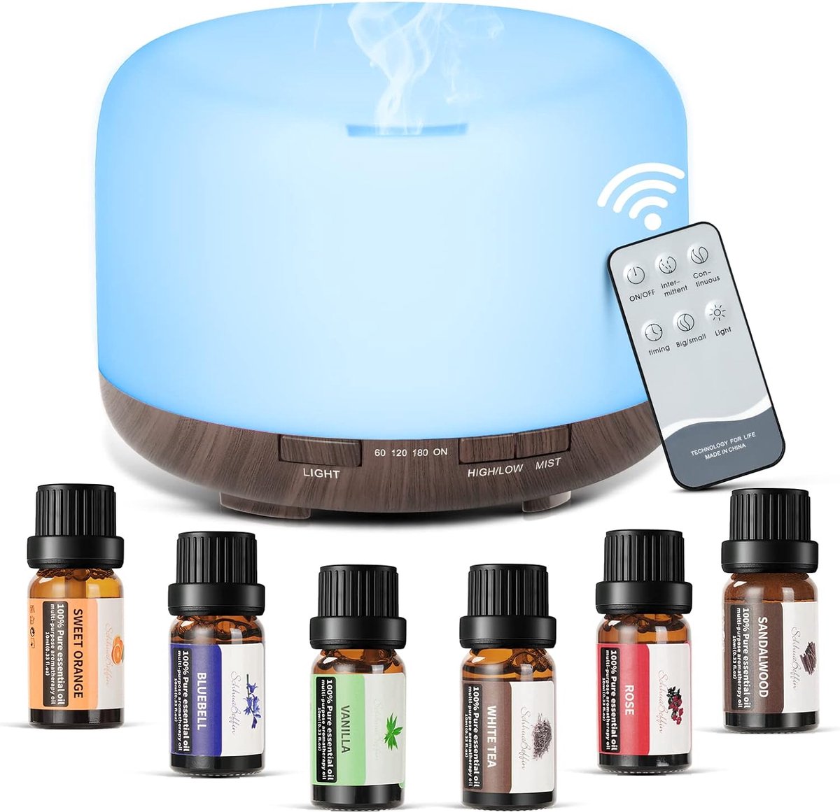 Goedkoopste Aroma Diffuser - luchtreiniger voor grote kamers | Relax accessoires – Aromaverspreider - Aromaverspreider