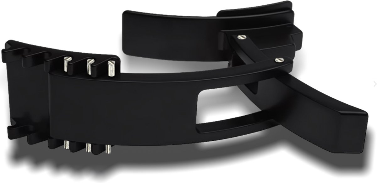 Belt Buckle - Innovatief Sluitsysteem - Universele Powerlifting Gesp - voor Elke Lifting Belt - Geschikt voor Barbelts - Voor Deadlift, Squat & Bench Press - Zwart - Merkloos