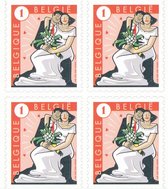 Bpost - Huwelijk - 10 postzegels tarief 1 - Verzending België - Bruidskoppel