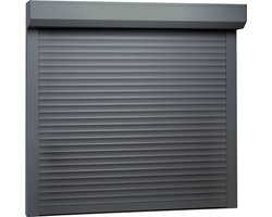 vidaXL - Rolluik - 160x150 - cm - aluminium - antracietkleurig
