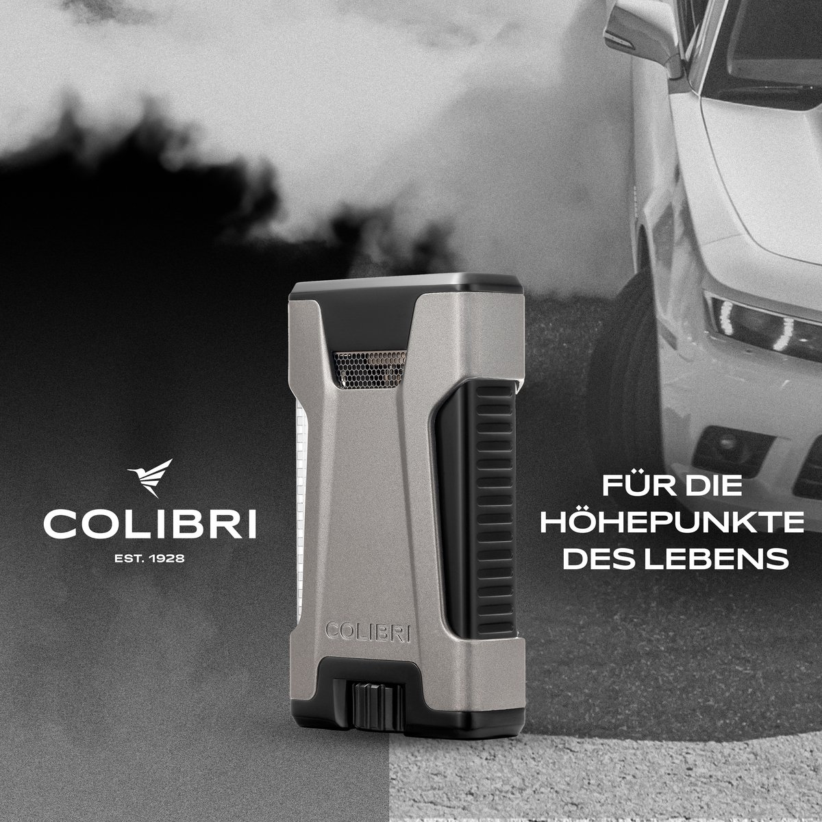 Colibri Evo - Jet Flame Aansteker - Wit - Navulbaar