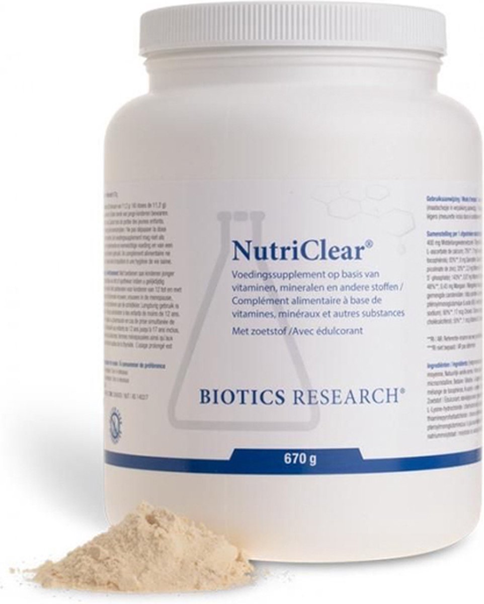 Goedkoopste Biotics Nutriclear - 670 gram - Probiotica