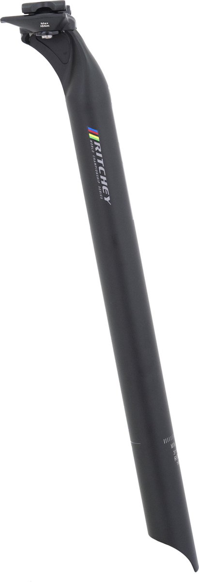 Ritchey Wcs Link Blatte Zadelpen Zwart 400 mm / 31.6 mm