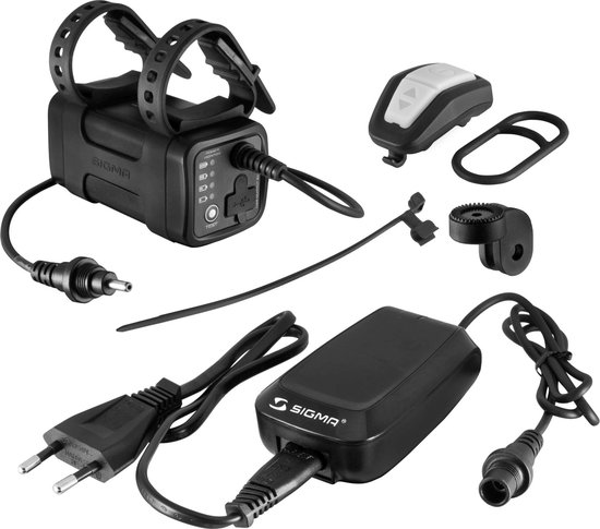 Sigma Buster 2000 K-set - Koplamp Fiets - LED - 2000 Lumen - Li-ion accu - Zwart — afbeelding 3