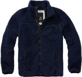 Urban Classics Cardigan à capuche -5XL- Polaire Teddy Blauw