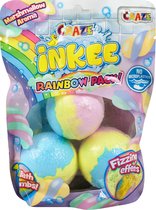 Inkee Rainbow Pack - Šumivá Bomba Do Koupele 3 Ks