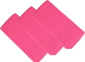 Veelzijdige Roze Schoonmaakdoeken 30x40 cm | 3 pack Ideaal Vaatdoek voor Ramen, Auto's & Meer | Streepvrije Reiniging