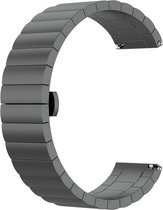 Stalen bandje - RVS - geschikt voor Huawei GT 4 (41 mm) - space grey