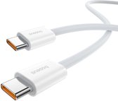 Baseus Superior Series 2 USB-C naar USB-C Kabel 100W 1 Meter Wit