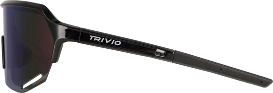 Trivio - Fietsbril Hyperion Zwart Revo Groen met Extra Transparante Lens - Trivio