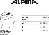 Alpina Pizi Junior Skihelm - Blue Matt | Maat: 46 - 51 cm