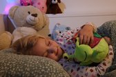 Sloompje Slak knuffel - Zorgenknuffel met opbergvak | Helpt kinderen lekker slapen