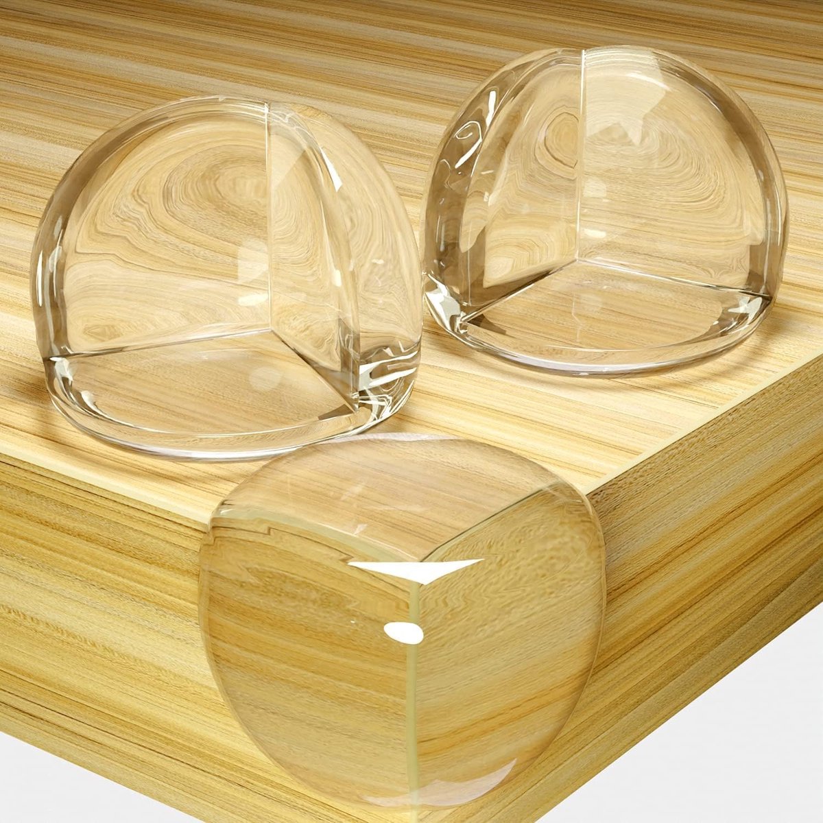 Hoekbeschermers baby - veiligheid babyaccessoires - hoekbeschermers Tafel - babytafel hoekbeschermers_Pack of 12