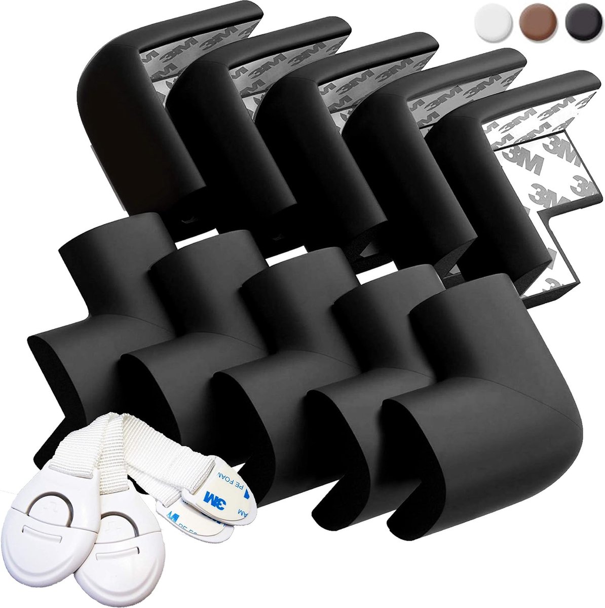 Hoekbeschermers baby - veiligheid babyaccessoires - hoekbeschermers Tafel - babytafel hoekbeschermers_ 10 pcs