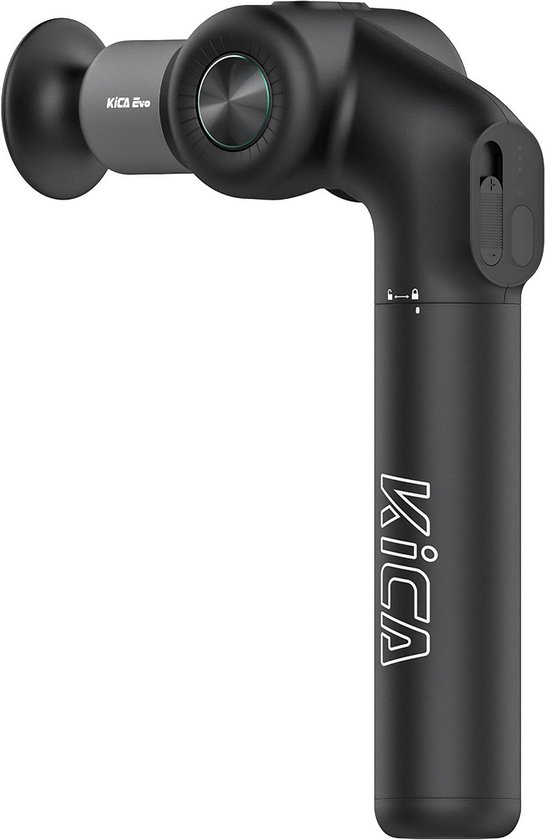 KiCA Massagegun Evo Zwart 6 Intensiteitsstanden - KiCA - €149,00