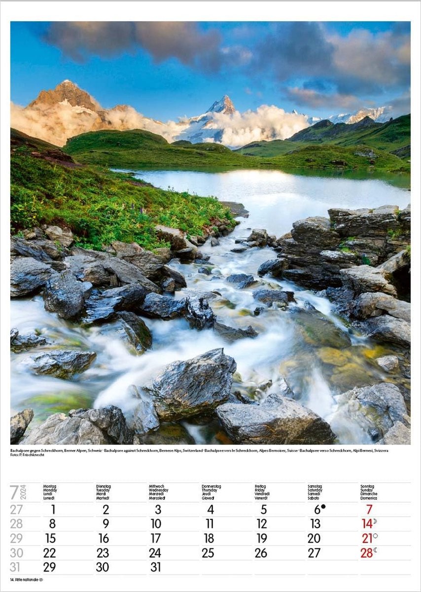 PERIODIQUE CALENDRIER ALPES 2024