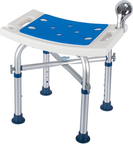 Douchestoel voor senioren, douchekruk / Douchestoel Douchekruk / Douchezitje Antislip bol