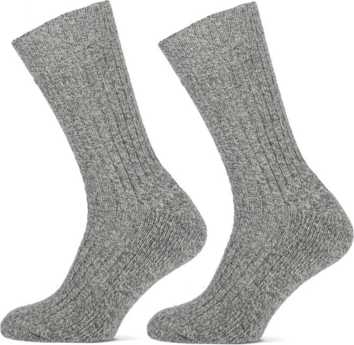 STAPP - 6-Pack - Noorse Werksokken - Schokabsorberend - Naadloos - Heren / Dames - grijs - 43-46 - 4405