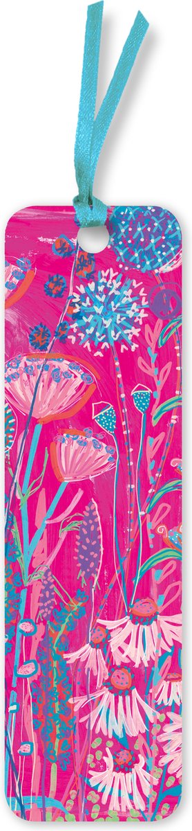 Flame Tree Bookmarks (Foiled)- Lucy Innes Williams: Pink Garden House Bookmarks (pack of 10)