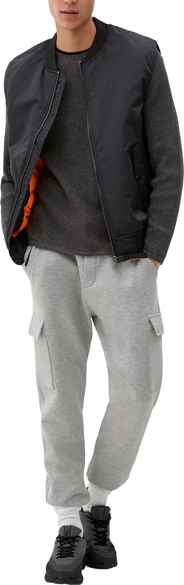 Q/S designed by - Pull - Maat XXL - Mannen - 99W0 GREY/BLACK - katoen — cadeau in Cadeau-ideeën - foto 4