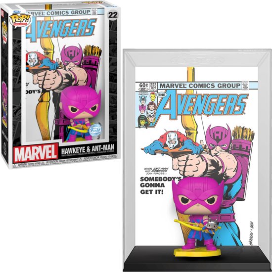 Funko POP! Couverture de la bande dessinée : Hawkeye et Ant-man 22 Exclusive