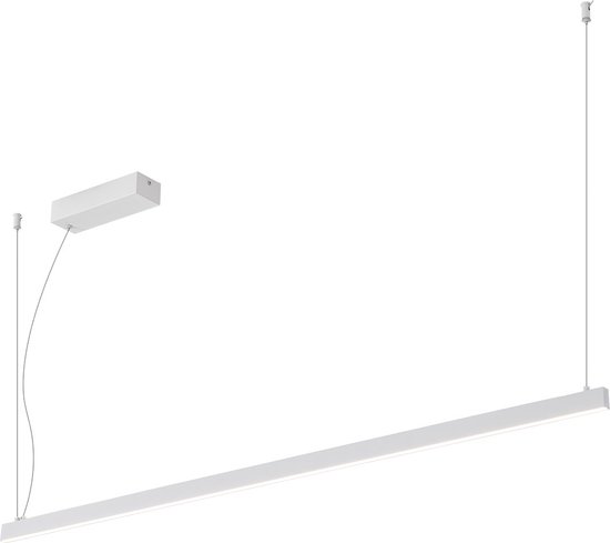 Suspension LED GURI 38W 3000K 1200mm blanc dimmable (câble 3m incl)