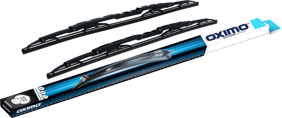 Jeu De 2 Essuie-glaces Avant Pour Audi A4 B6 8E2 11.2003-12.2004 - 550 Mm Gauche Et Droite - 9