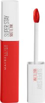 Maybelline New York - SuperStay Matte Ink Lipstick - 118 Dancer - Rood - Matte, Langhoudende Lippenstift - 5 ml