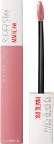 Maybelline New York - SuperStay Matte Ink Lipstick - 10 Dreamer - Roze - Matte, Langhoudende Lippenstift - 5 ml