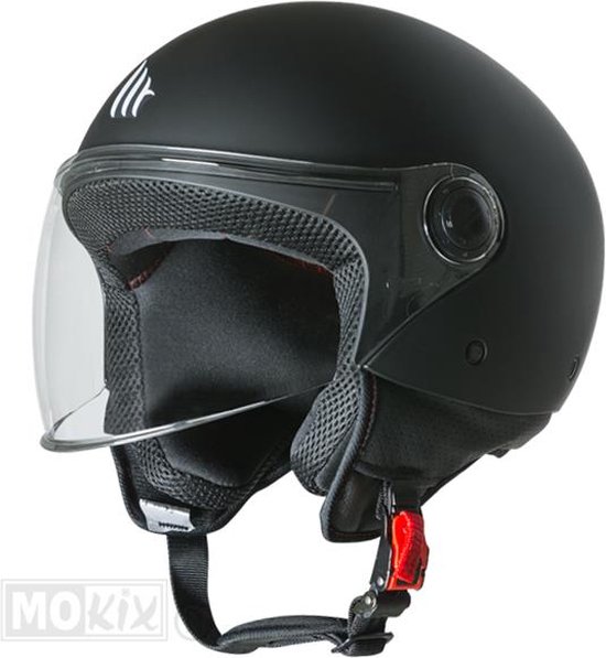 HELM STREET S MAT ZWART XL SCOOTER bol.