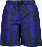 Osaga jongens zwemshort met print blauw - Maat 122/128 - Zwembroek