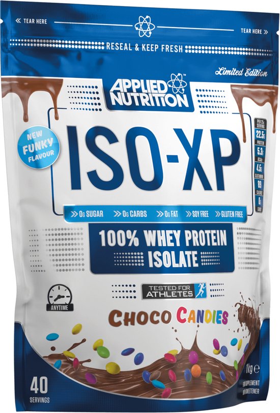Applied Nutrition - Iso-XP (Choco Candies - 1000 gram) - Whey Protein - Eiwitpoeder - Eiwitshake