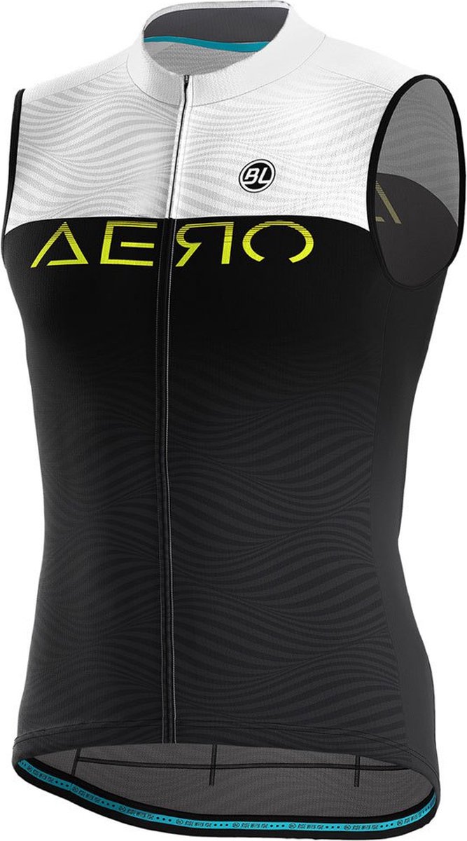 Bicycle Line Aero S2 Mouwloos Fietsshirt Zwart S Man