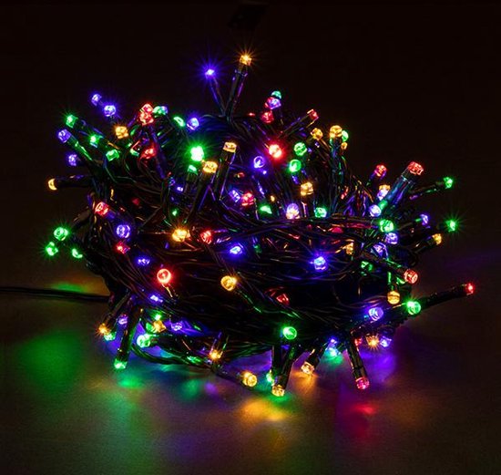 LED de Éclairage de Noël multicolore - 240 lumières LED - 20 mètres -  éclairage coloré... | bol