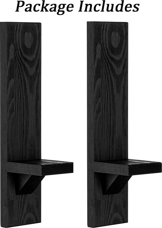 Rut 7-armige houten kandelaar 43 cm van Star Trading