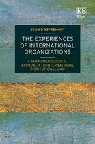 The Experiences of International Organizations