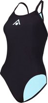 Aquasphere Essential Wide Back - Badpak - Dames - Zwart/Blauw - 46