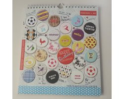 Verjaardagskalender Turnowsky's Art Happy Birthday Calendar - Touché Cards - Kalender - Verjaardag - Maandkalender