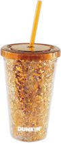 Dunkin' Cold Cup Glitter (Gold)